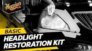 Meguiar's - As long as car manufacturers continue to make headlights out of  clear plastic they are going to yellow, cloud & haze with time. 😞 Meguiar's  Heavy Duty Headlight Restoration Kit