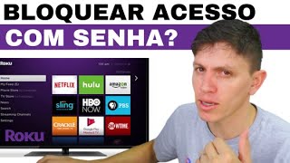 Como bloquear ou desbloquear aplicações na Smart TV?