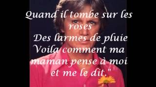 Video voorbeeld van "Claude François - Les anges, les roses et la pluie"