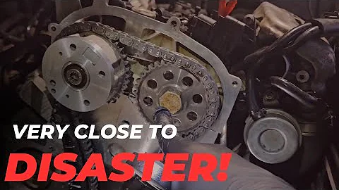 P0016 VW 1.4 TSI Timing chain replacement