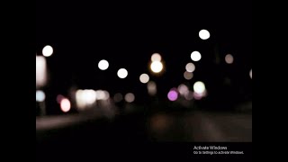 Blurred, bokeh traffic, car, and street lights