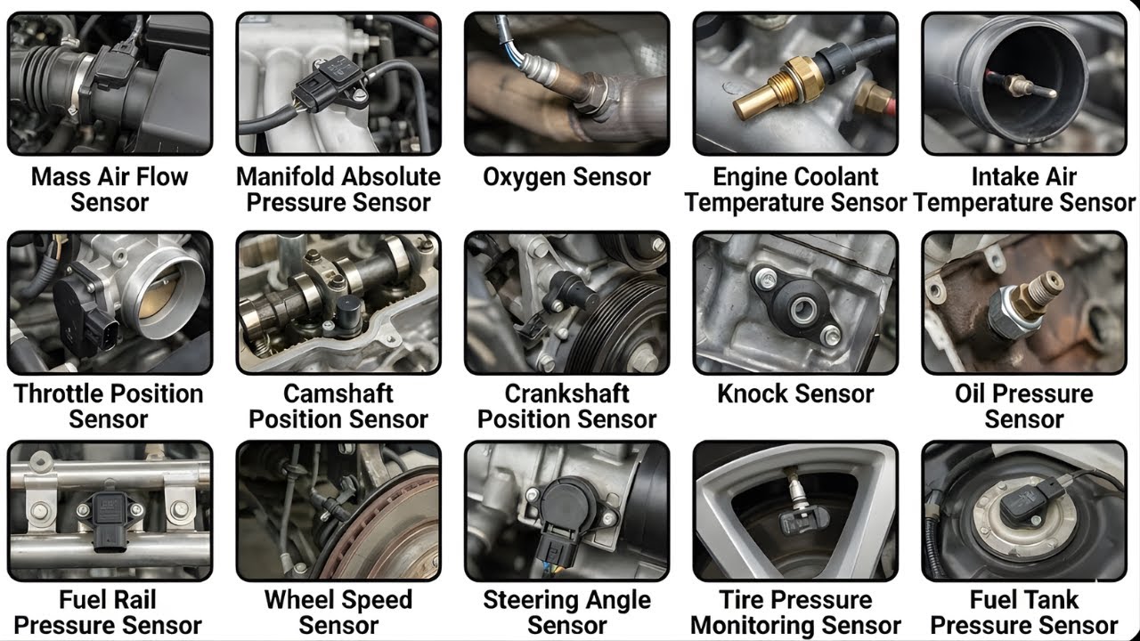 Every IMPORTANT CAR SENSORS Explained in 17 Minutes - YouTube