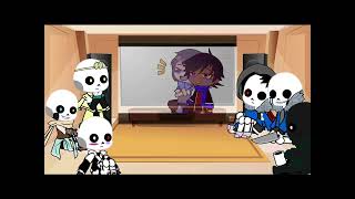 Sans AUs react to Error and Swap BlueBerror ErrorBerry other ships part 2 