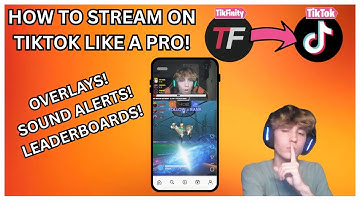 How to Stream on TikTok LIVE with Overlays & Alerts (Full Setup!)