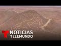 Un gato escondido por 2,000 años: descubren geoglifo en Perú | Noticias Telemundo