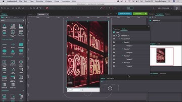 prototipar un pase de imágenes para móvil en Justinmind