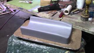 Making a mold for Kevlar fuel tanks #5