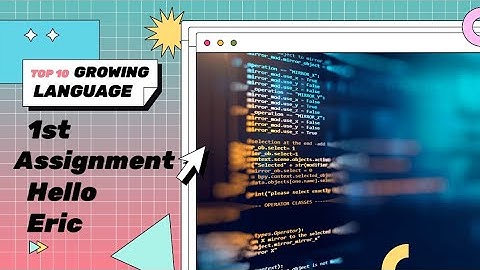 45 assignment| Assignment 1| "Hello Eric "|governor sindh it course