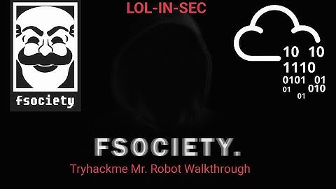 Mr. Robot CTF 🤖  TryHackMe  Walkthrough || LOL-IN-SEC