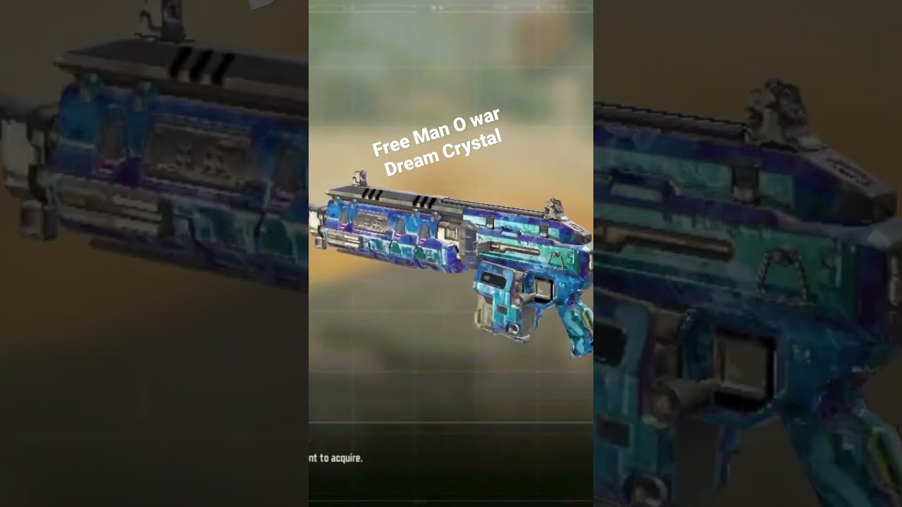 Free Man O War Dream Crystal 