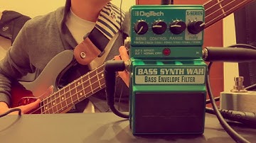 Digitech Bass Synth Wah bass demo