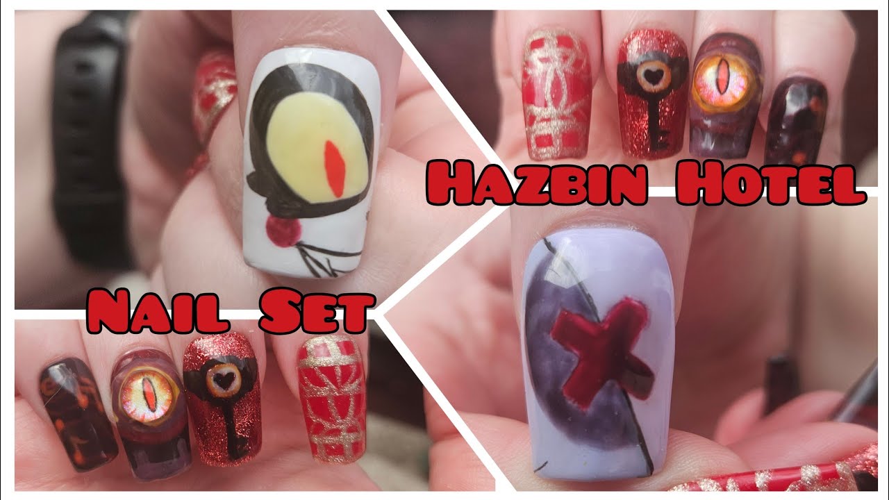 Hazbin Hotel Nails! Is Sir Emily the new canon ship?