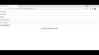 HR And Other Tags By HTML AND CSS.