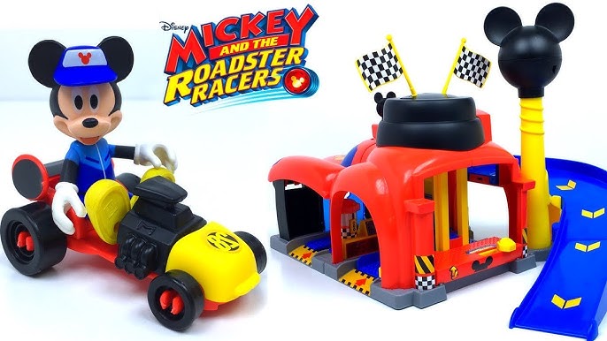 MICKEY MOUSE Y MINNIE MOUSE EN SUS VEHICULOS DESCAPOTABLES MICKEY MOUSE  PUSH AND GO RACE CAR JUGUETE - video Dailymotion