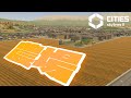 住宅地のすぐそばで農業スタート #3-前編【Cities: Skylines 2 : シティーズスカイライン2 PC 実況 攻略】#CSL2で自由気ままな街づくり