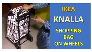 IKEA KNALLA | Shopping bag on wheels