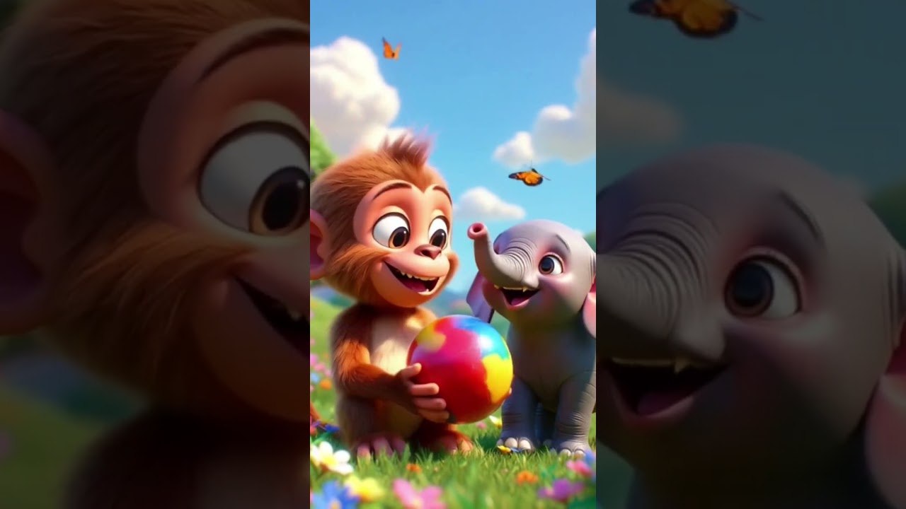 cartoon video animals story for kids//Hindi कार्टून वीडियो बच्चों के लिए//