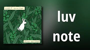 Chloe Moriondo // luv note