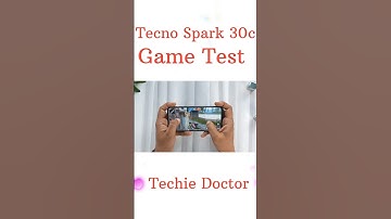 Tecno Spark 30c 5G Game Test | bgmi test | pubg Test | cod test