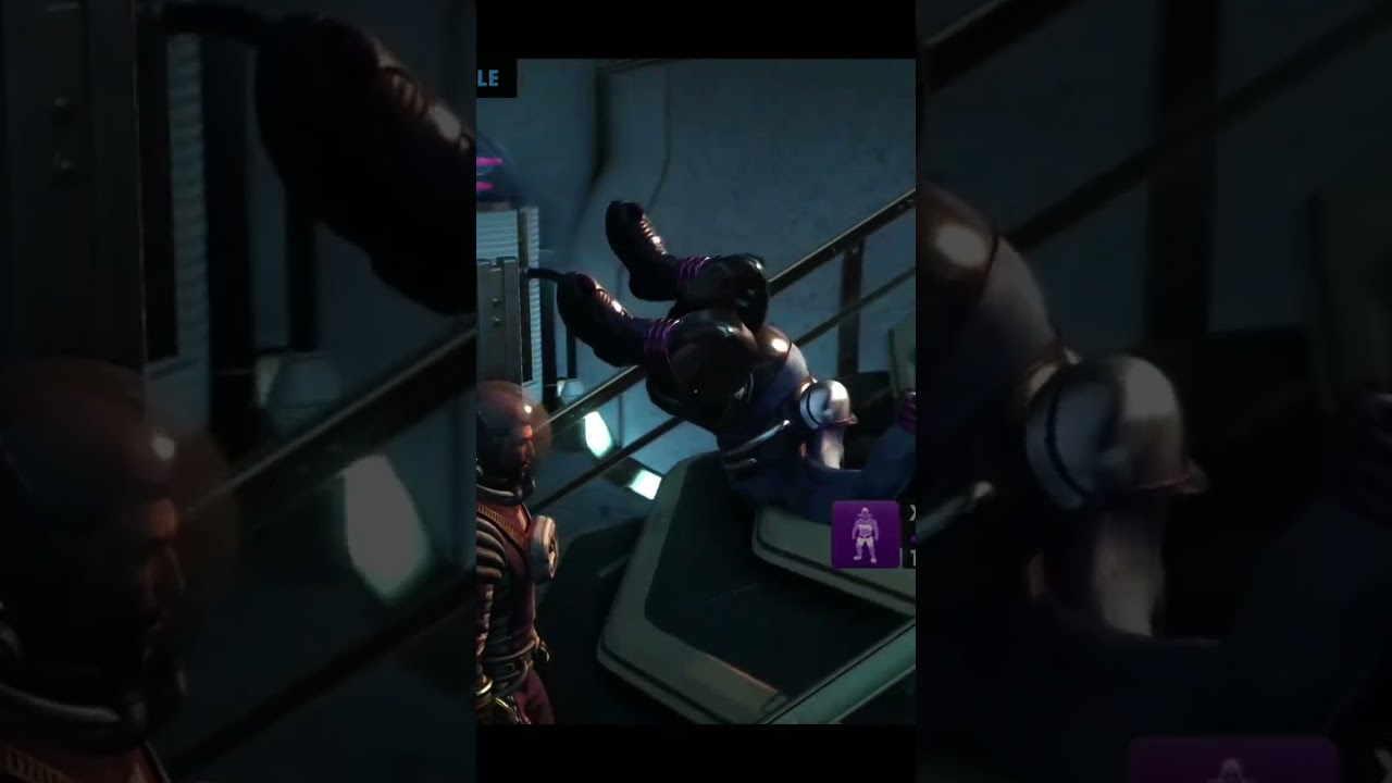 The alien brute is displeased 