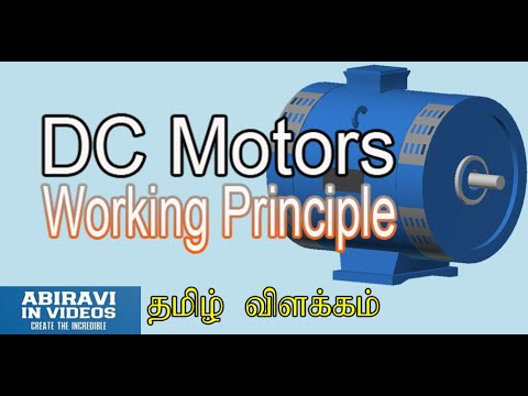 DC MOTORS Working Principle in TAMIL - YouTube
