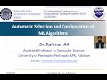 Automatic Selection of Machine Learning Algorithm | Meta-Learning | Best Machine Learning Algorithm