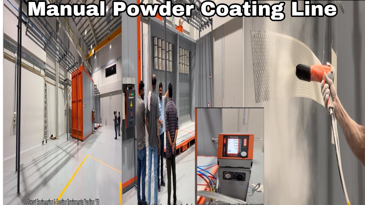 Smart Engineering JAN 2025 Project  - Dubai ( UAE) Electron  Manual Powder Coating line