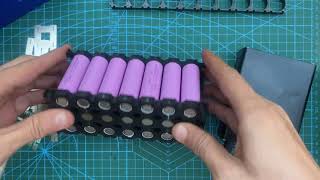 DIY 3S7P 12V battery (18650 lithiumion cells)