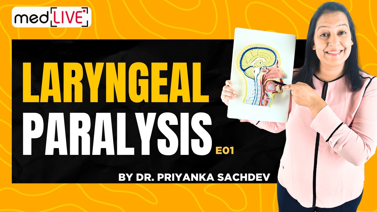 Vocal Cord Palsy (Laryngeal Paralysis) | Anatomy & Clinical Cases | ENT Lecture