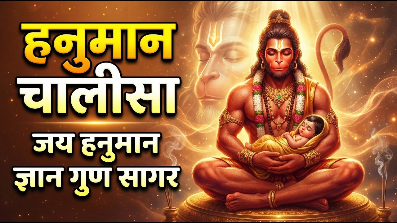 LIVE 🔴 Hanuman Chalisa Bhajan | Nonstop Hanuman Chalisa | Powerful Bajrangbali Path