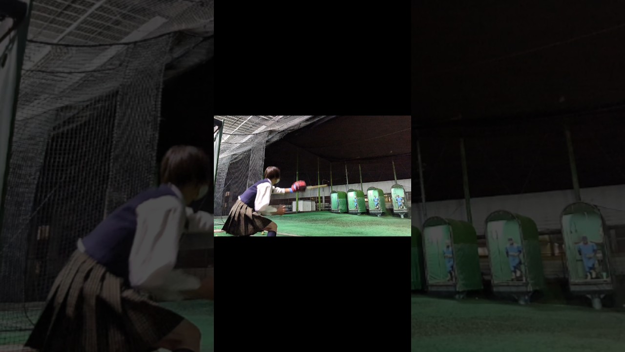 普通にキャッチする少女A girl who catches it normally #shorts #野球 #baseball #야구 #viral #jk