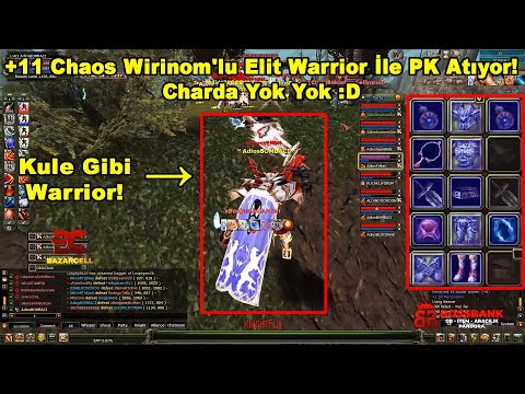 Yahel - Destan'da +11 Chaos Wirinom'lu Elit Warrior İle PK Atıyor! Charda Yok Yok :D | Knight Online