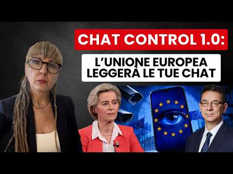 CHAT CONTROL: EUROPE HAS APPROVED THE MONITORING OF YOUR PRIVATE CHATS