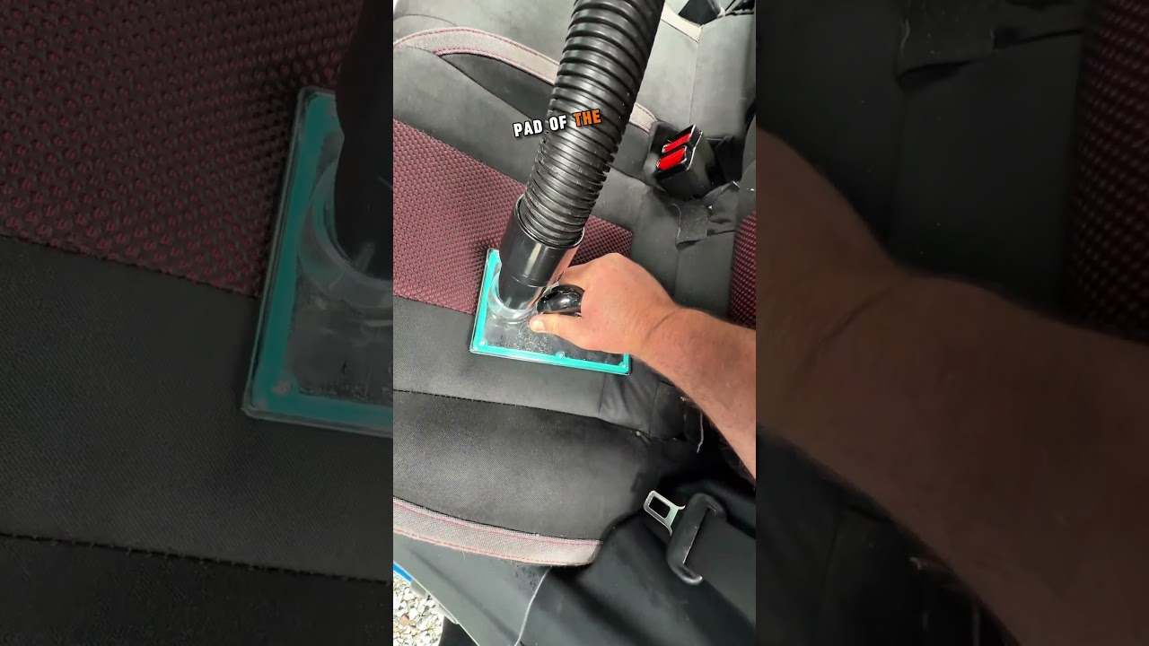 Removing vomit from a vehicle ! 