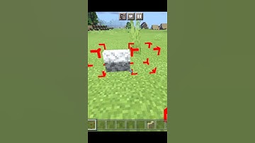 Minecraft vertical slab exist ???#Shorts