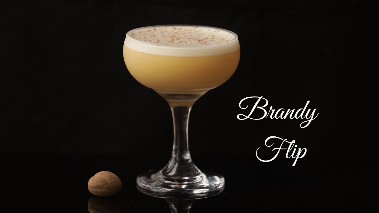 Brandy Flip || Easy to make Cocktail with Brandy - YouTube