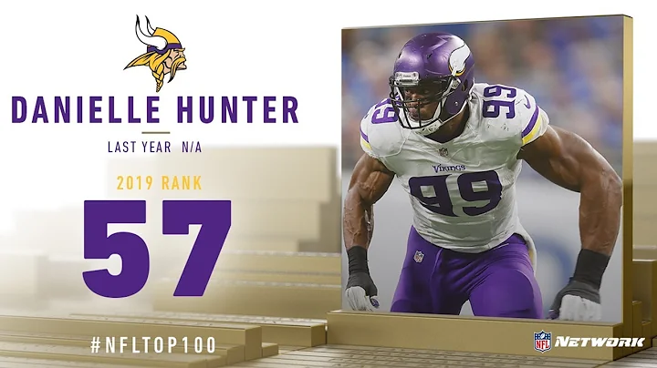 #57: Danielle Hunter (DE, Vikings) | Top 100 Playe...