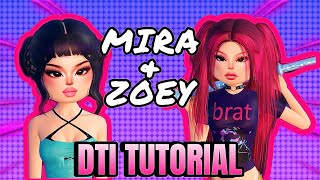 Mira Zoey From Kpop Demon Hunters In Dress To Impress Tutorial