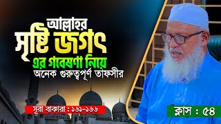 আল্লাহর সৃষ্টির গবেষণা নিয়ে অনেক গুরুত্বপূর্ণ তাফসীর || কুরআন শিক্ষা ক্লাস-54 || Mau. Mozammel Haque