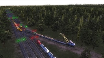Workers & Resources Soviet Republic Tutorial Track building on existing tracks with rail traffic.