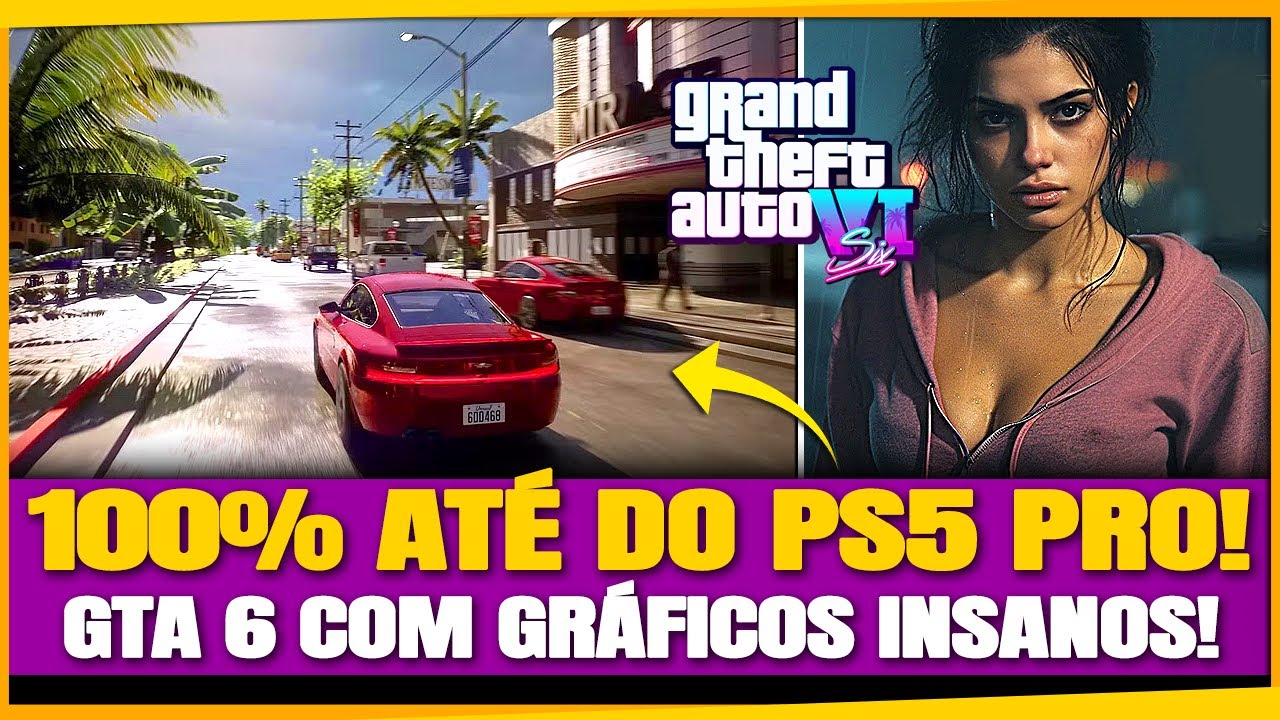 GTA 6: informante diz que jogo terá gráficos revolucionários e