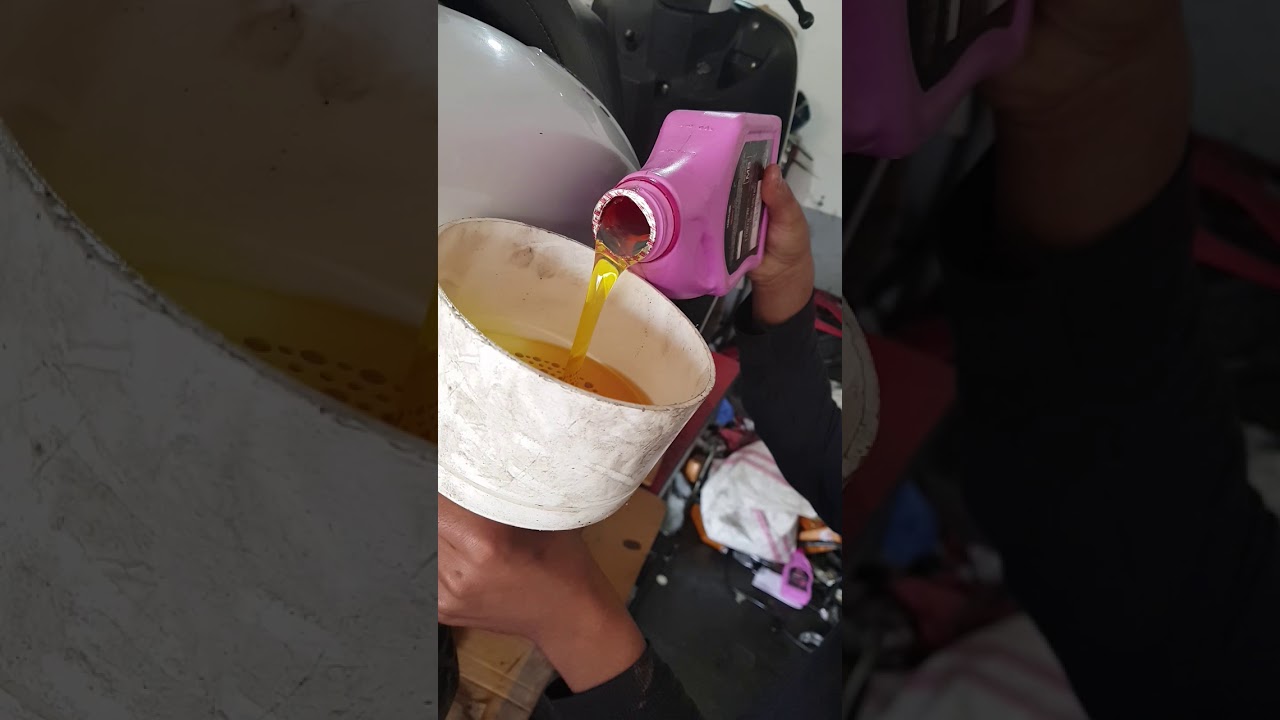 Full servicing of yamaha fascino