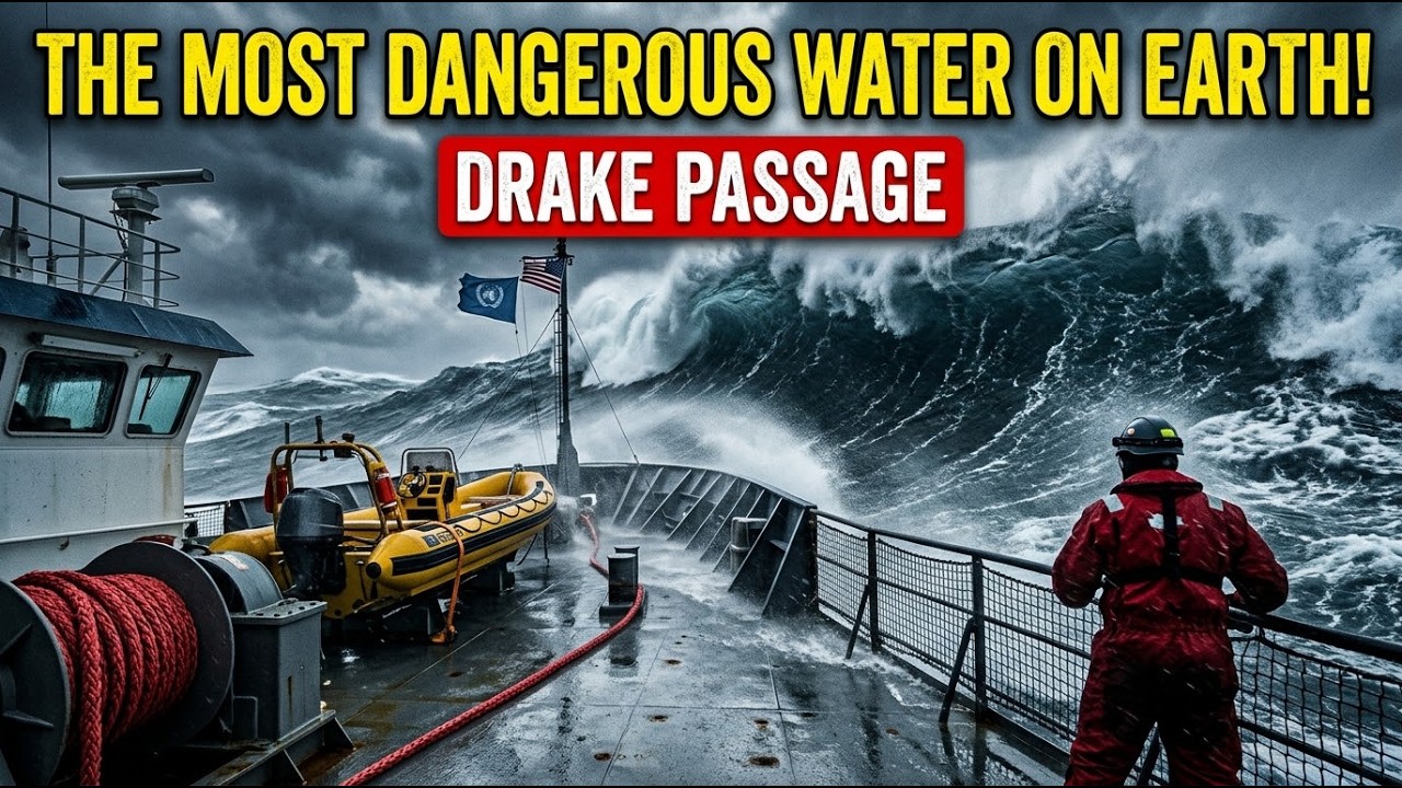 ⁣The Drake Passage: The Most Dangerous Water on Earth 🌊 | Ships Vanished Here