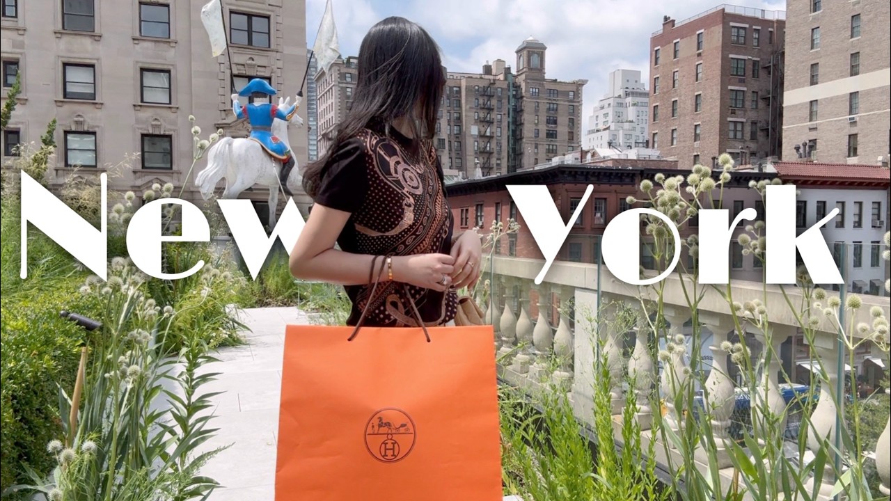 Летняя сумка Hermes, Loro Piana, Dior, Центральный парк, шопинг в Whole Foods, видеоблог о Нью-Йорке