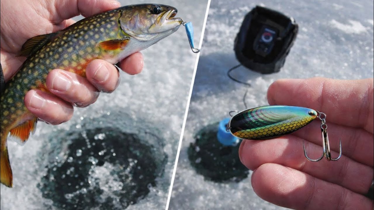 How to Catch Brook Trout & Splake with the Origami Blade Jigging Spoon