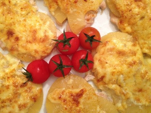 Видео рецепт Маринованная курица с ананасами