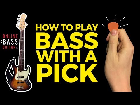 how-to-play-bass-with-a-pick---playing-with-correct-bass-picking-technique