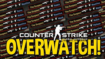 Cs Go Overwatch #2 / Most Obvious Hacker!!