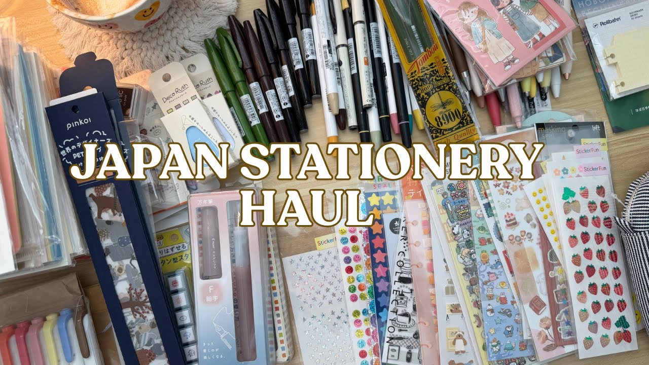 Покупки канцелярских товаров из Японии!!