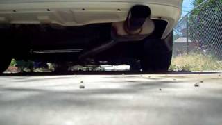 TL type S full custom exhaust obx header to single 40 series Flowmaster, stock cat
